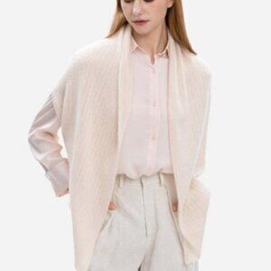Ovcio Ivory 100% Cashmere Effortless Vest